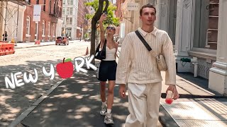 4K🇺🇸NYC Summer Walking Tour🔥 SOHO🛍️ WEST VILLAGE MANHATTAN☀️ [upl. by Animar]