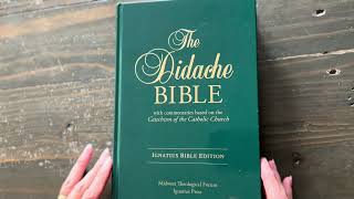 Didache Bible  A Catholic Bible flip through [upl. by Nail]