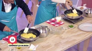 CUISINE Une omelette parfaite  CCVB [upl. by Rus]