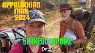 Appalachian Trail 2024 Shakedown Hike Day 3 [upl. by Trevethick]