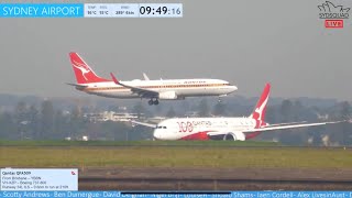 🔴 SydSquad  Plane Spotting  Sydney Airport w Tim  ATC🔴 [upl. by Airitak]