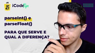 Para que serve o parseInt e parseFloat e suas diferenças  JavaScript  ilustraCode [upl. by Jewel]