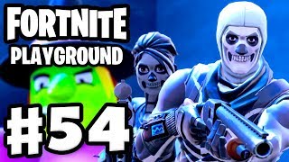 Hide and Seek with Zanitor Skull Trooper Returns Playground  Fortnite  Gameplay Part 54 [upl. by Levina]