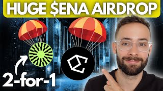 EASY Ethena Finance Airdrop Strategy ENA Token Soon [upl. by Eeram]