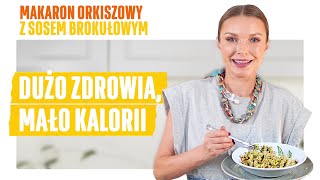 BROKUŁOWE SZALEŃSTWO czyli MAKARON orkiszowy z sosem brokułowym [upl. by Klemens]