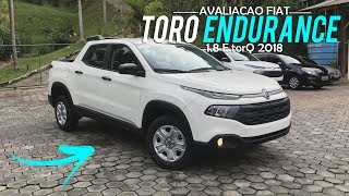 Avaliação  Novo Fiat Toro Endurance 18 AT 2019  Curiosidade Automotiva® [upl. by Nilyak934]