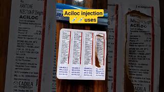 Ranitidine injection uses in Hindi  aciloc injection uses injection shorts shortvideo [upl. by Ahsram]