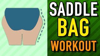 Saddlebag Workout  Best Exercises To Reduce Saddle Bags Fat [upl. by Omissam]