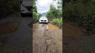 Hyundai i20 real life ground clearance Test i20 i20offroading [upl. by Eelytsirk]