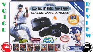 Voice a Review Episode 14  AtGames Sega Genesis Classic Game Console [upl. by Gino]