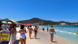 ARRAIAL DO CABO HOJE  PRAIA DOS ANJOS  18012024 EM 4K [upl. by Idou]