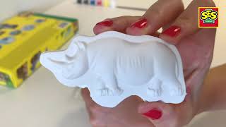 SES Creative  Casting and painting  Animals Unboxing amp How to [upl. by Suirtemid]