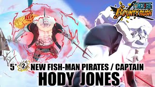 New 5⭐️ Boost 2 HODY JONESNew Meta Unit  One Piece Bounty Rush [upl. by Jecho]