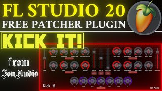 Make your own kicks Kick It FREE Patcher Plugin for FL Studio 20 [upl. by Petes]