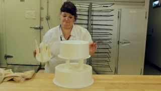 How to Assemble a Tiered Wedding Cake using Cake Support Solutions [upl. by Anirok]