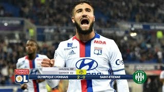 LYON 20 STETIENNE  QUEL BUT DE GHEZZAL [upl. by Otokam265]