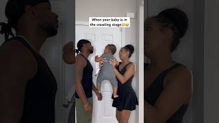 When your baby is in the crawling stage😳😂 parentcomedy comedy skits [upl. by Chickie]