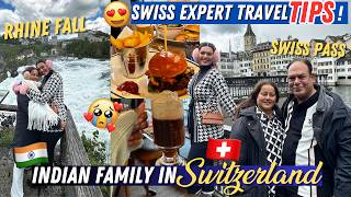 Indian Family Exploring SWITZERLAND Dreamy Holiday Travel Tips  Stay Swiss Passampmore TravelWSar [upl. by Akcirred]