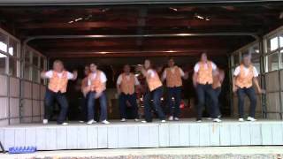 Calico Cloggers dancing to Funky Monkey [upl. by Letsirhc809]