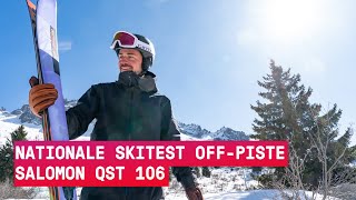 Cody Townsend on the QST 106  Inside Salomon [upl. by Yeloc357]