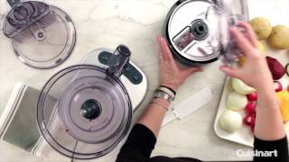 Elemental Food Processor Dicing Attachment Demo FP13 [upl. by Alanson]