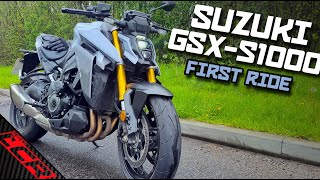 2023 Suzuki GSXS1000  First Ride [upl. by Nivlad]