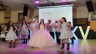 Extreeem Entertainment choreography dance houston quinceañera elyssaortunogmailcom [upl. by Hoashis]