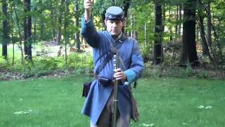 Loading amp Firing a Civil War Musket [upl. by Atiken]