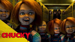 A Truck Full Of Chuckys Chucky Season 2 Opening Scene  Chucky Official [upl. by Hyrup]