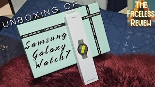 Unboxing the Samsung Galaxy Watch7 44mm Green unboxing samsung galaxywatch7 [upl. by Hercules]