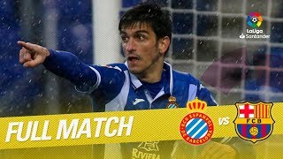 Full Match RCD Espanyol vs FC Barcelona LaLiga 20172018 [upl. by Feirahs]