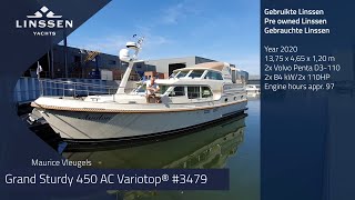 Gebrauchte Linssen Grand Sturdy 450 AC Variotop 3479 [upl. by Aurea]