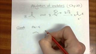 Chemistry 3 Alkylation of Enolates Introduction [upl. by Mirisola]