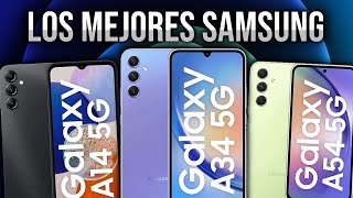 TOP 7 Mejores Celulares Samsung RECOMENDADOS ¿Que Galaxy comprar [upl. by Sarnoff]