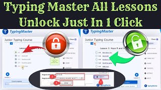 Typing master 11 unlock all lessonstyping master 11 registration keytyping speed kaise badhaye [upl. by Eldredge]