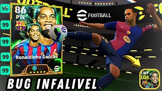 BUG INFALÍVEL PARA PEGAR O RONALDINHO GAÚCHO COM DUPLO ÍMPETO ÉPICO NO EFOOTBALL 2025 TÁ INSANO 😱 [upl. by Fancy]