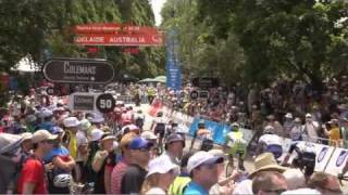 Will Clarke wins Stage 2 of the Santos Tour Down Under 2012 Lobethal to Stirling [upl. by Nitsirk76]