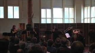 IWB Live at ITG 2008  Bach Violin Concerto in A minor arranged for Brass Quintet  3rd movement [upl. by Acceb355]