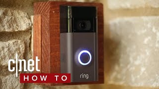 Ring Video Doorbell 2 Installation CNET How To [upl. by Artimid459]