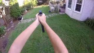 Airsoft Issc M22 GBB Extended Mag Shooting [upl. by Travis153]