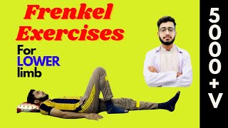 Frenkel Exercises for Ataxia Patients  Physiotherapy  physiomentor [upl. by Rajewski]