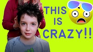 Christmas Tree Hair Tutorial  Crazy Hair Day  Ugly Sweater Party [upl. by Eichman622]