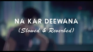 Na Kar Deewana  Slowed amp Reverbed  Roxen  Mustafa Zahid [upl. by Lexi]