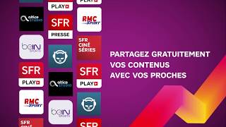 SFR FAMiLY  Partagez vos contenus facilement avec vos proches [upl. by Ynohtnakram]