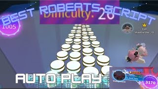 BEST🎸 RoBeats Script 🎵 999 ACCURATE AUTOPLAY [upl. by Yrdnal739]