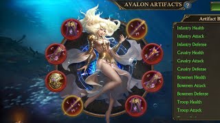 Making my 7th AVALON ARTIFACTS  KOA  just need 1 more sh 😅  King of Avalon [upl. by Devaj549]