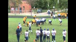 Ulysses Martin Chicago  semi pro football Chicago  running back highlights part 2 [upl. by Wohlen637]