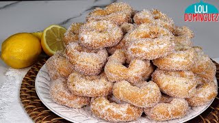 ROSQUILLAS DE LIMÓN Se deshacen en la boca a cada bocado receta fácil para disfrutar la familia [upl. by Hyps2]