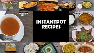 InstantPot Indian Recipes Quick Instantpot Recipes  Sowjis Kitchen [upl. by Nomal]