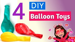 DIY Fidget Toys with Balloon🎈  Balloon Tricks Satisfying [upl. by Nayek379]